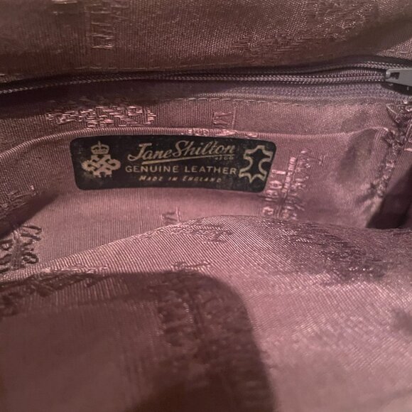 Vintage Jane Shilton Leather Handbag / Clutch Bag - Picture 4 of 4